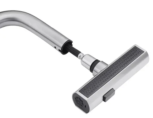 Змішувач для кухні з висувним виливом Kroner KRP Edelstahl Klassisch - ESG03918 (CV032498) - фото 9