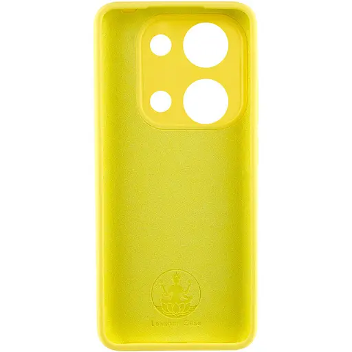Чохол Lakshmi Silicone Cover Full Camera AAA для Xiaomi Redmi Note 13 4G Жовтий/Yellow - фото 2