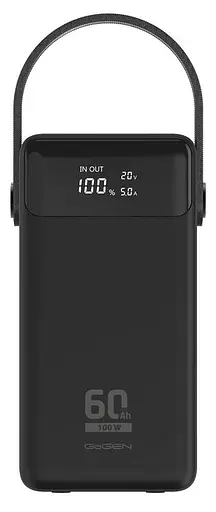 УМБ GoGEN Powerbank 60000 mAh , PD 100 W (GOGPB600002B) - фото 2