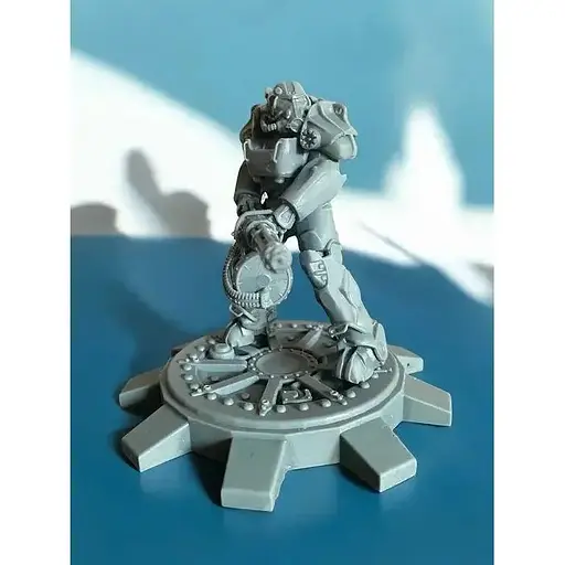 Фигурка Fallout T60 размер 110 мм персонаж из видеоигры коллекционный сувенир геймеру - фото 2