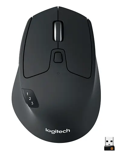 Беспроводная мышь Logitech M720 Triathlon Wireless/Bluetooth (910-004791) - фото 1