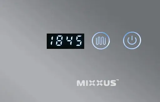 Зеркало Mixxus HARD MR06-50x80-CASE с LED Touch, Anti-fog, димером, рег. яркости, часами (MI6657) - фото 6