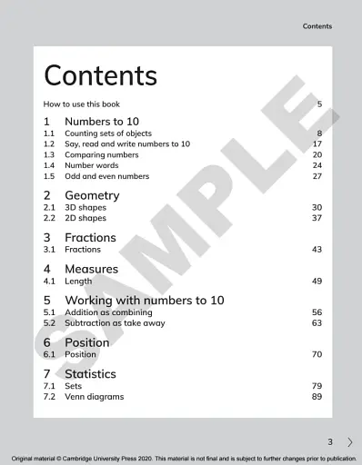 Cambridge Primary Mathematics 1. Workbook with Digital Access (1 Year) - фото 2