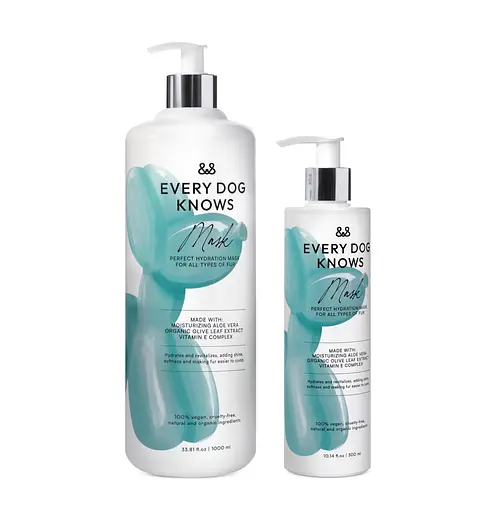 Зволожувальна маска для всіх типів шерсті собак, 1000 мл, EVERY DOG KNOWS - фото 4