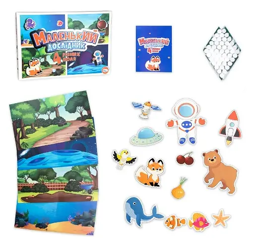 Настільна гра Стратег Маленький дослідник, розважальна (українською), 30294