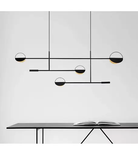 Люстра Romin MD7042-1200 BK (чорний) - фото 1