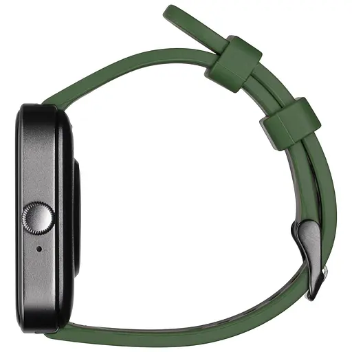 Smart Watch 2E Alpha SQ Music Edition 46mm black/green+ ремінець сірий UA - фото 3
