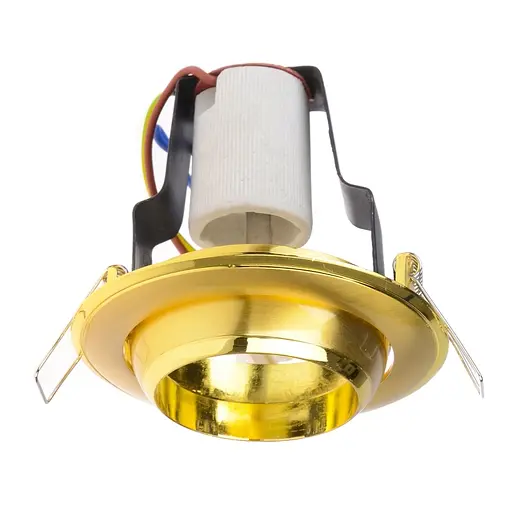 Светильник точечный Brille поворотный RO-50C SB/G 161252
