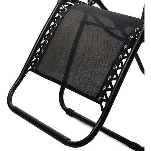 Шезлонг лежак Outtec Zero Gravity раскладной серый - фото 7