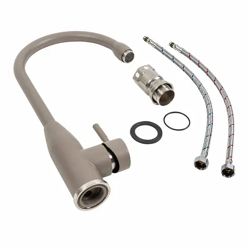 Смеситель для кухни Platinum 26 FHP (7456) Дюна Терра - фото 2