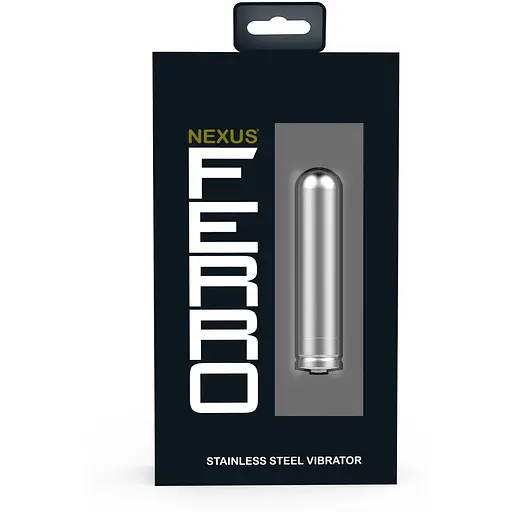 Металлическая матовая вибропуля 2в1 Nexus Ferro - фото 5