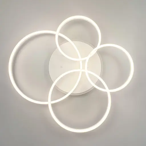 Сучасний LED світильник з RGB підсвіткою Line.F A 55021/4 RGB WH - фото 1