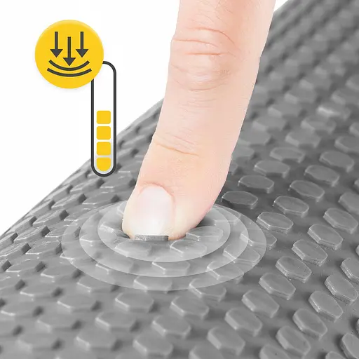 Масажний ролик 4FIZJO CARE+ EVA 60 x 15 см (валик, роллер) 4FJ0523 Grey (P-5907739314406) - фото 8