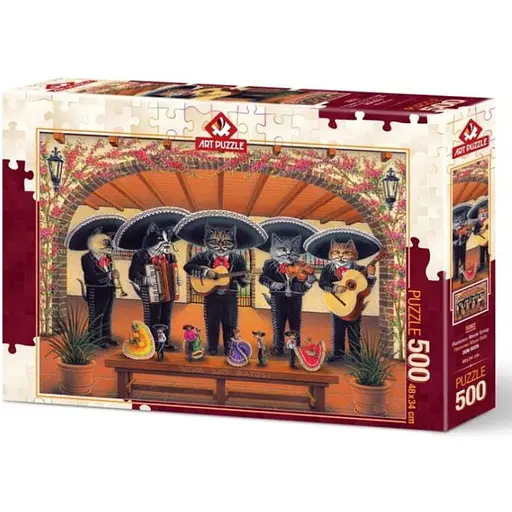 Пазл Art Puzzle Группа Мяу-Фламенко 500 эл. (5082)