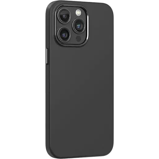 Чохол-накладка Comma для Apple iPhone 15 Pro Nature Series Magsafe Silicone Case (black)