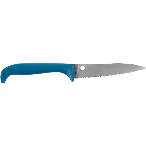 Ніж Spyderco Counter Puppy Blue Serrated - фото 2