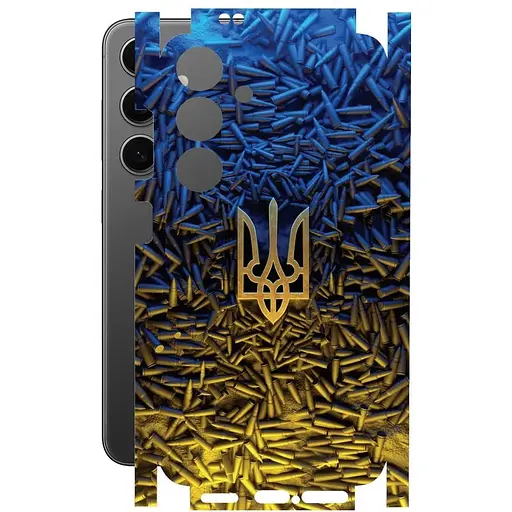 Защитная пленка StatusSKIN для Samsung Galaxy S24 SM-S921 Корпус Винил Герб 2 - фото 1