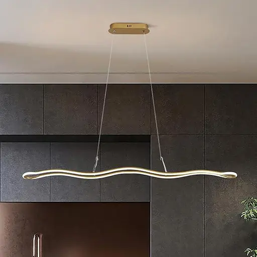 Люстра світлодіодна стельова Світлова Симфонія PJ849 з пультом (Кава) - фото 3