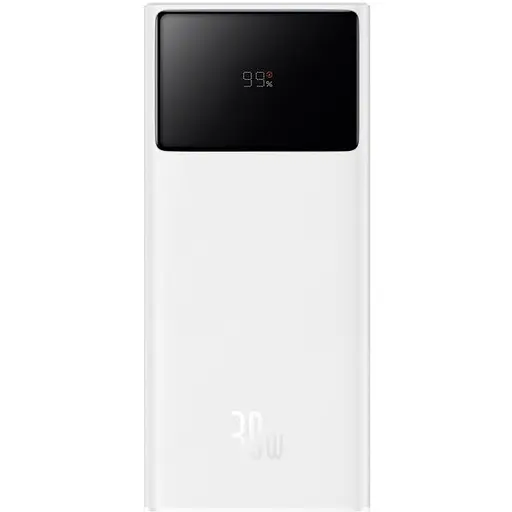 Зовнішній акумулятор (Power Bank) Baseus Star Lord Display 22.5W 30000 mAh White (PPXJ060102)