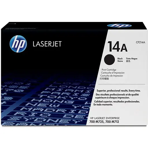 Картридж HP 14A LJ M712/M725 Black 10000 стор teh0015201 - фото 1