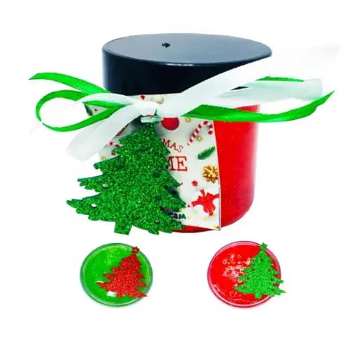 Кришталевий слайм Різдвяний, лімітована версія, 125 г, ML100/3