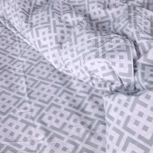 Наволочка Mirson Ranforce Elite Abstract Gray 50х70 см (2200013164319) - фото 2