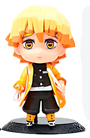 Фигурка Зеница Агацума Клинок, рассекающий демонов Zenitsu Agatsuma Demon Slayer 10 см Китай CH DS C10 09