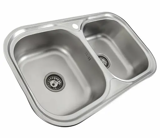 Кухонна мийка Platinum 7848 сатин (SP000000523) - фото 5