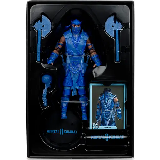 Фигурка Mortal Kombat 11 Sub-Zero - Glow In The Dark Edition - Gold Label 0 - фото 7