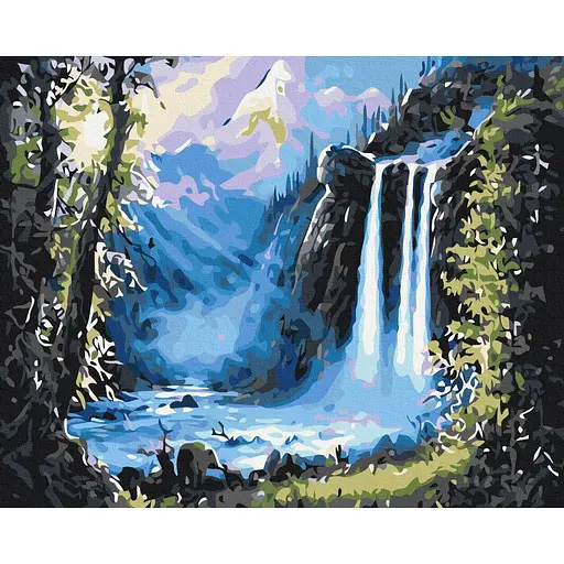 Картина по номерам Волшебство природы Brushme 40x50 см разноцветная 000276776