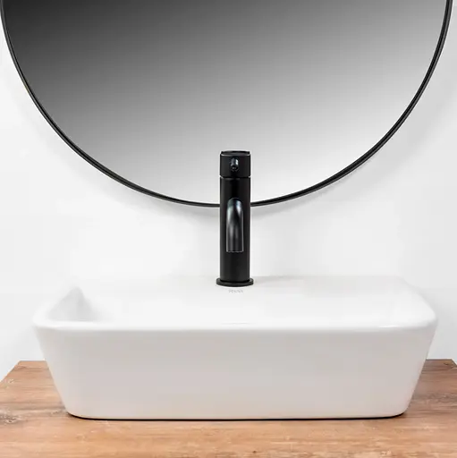 Умивальник Rea Remi white накладний підвісний REA-U6961, Білий - фото 4