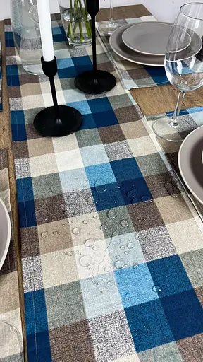 Доріжка водовідштовхувальна Шахматка синя 170х40 см - фото 9