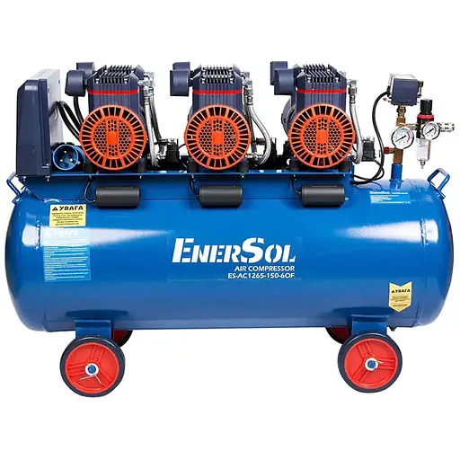 Компрессор EnerSol безмасляный воздушный ES-AC1265-150-6OF - фото 1