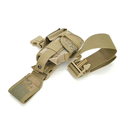 Кобура бедра с липучками Good Quality, Multicam - фото 1