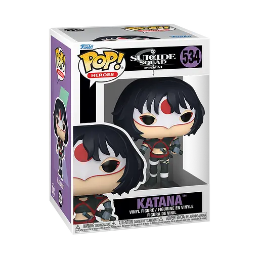 Фигурка Funko Pop ДС: Отряд самоубийц Катана DC: Suicide Squad Katana 10 см FP DC K 534 - фото 2