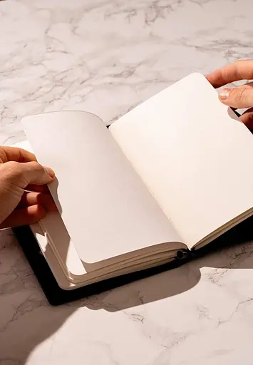 Шкіряний блокнот (Софт-бук) 4.0 чорний - фото 8