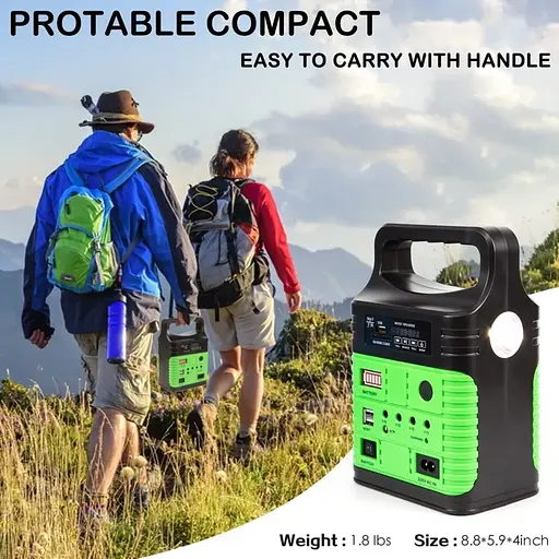 Портативна сонячна станція Solar System + ліхтар - фото 4