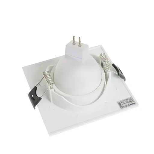 Точечный светильник Brille HDL-DT 99 GU5.3 WH MR16 36-464 - фото 2