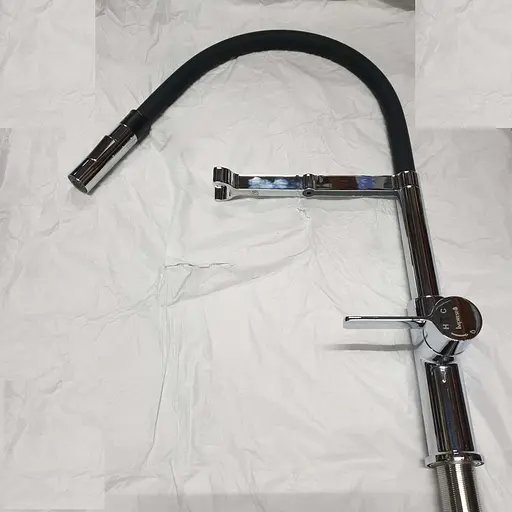 Смеситель для кухни с подключением питьевой воды Imprese Boa 55901 Черный - фото 2