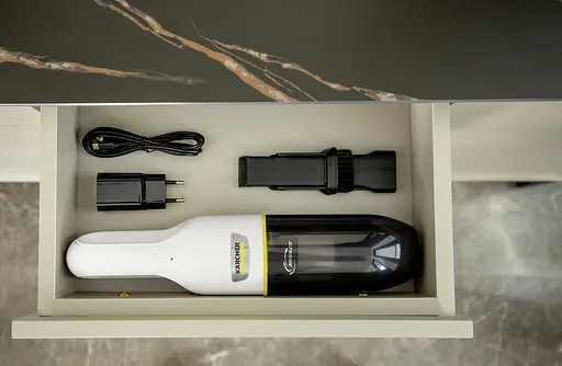 Пылесос автомобильный Karcher CVH 2 70 Вт автон. работа до 10 мин белый - фото 9