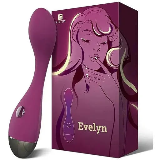 Мощный вибратор точки G KisToy Evelyn - фото 6