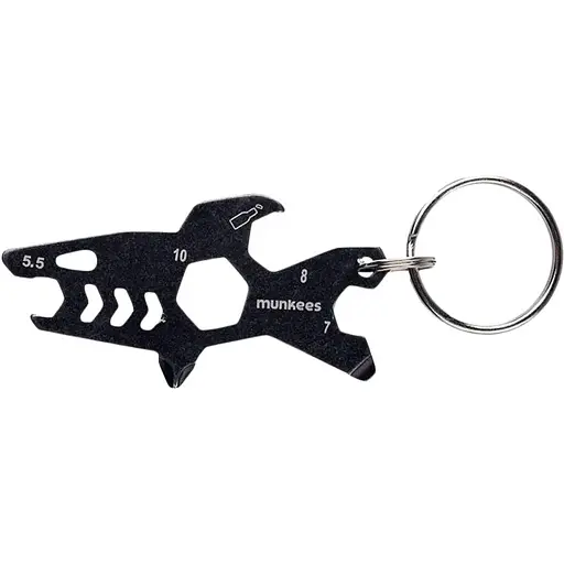 Брелок Munkees Tool Shark Black