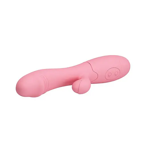 Вибратор-кролик Pretty Love Snappy Flesh 19.5х3.2 см розовый - фото 5