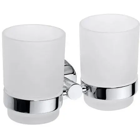 Склянка з тримачем Bemeta Omega 104110022 білий - фото 1