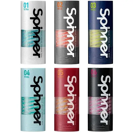 Мастурбатор Tenga Spinner 04 Pixel Cool Edition - фото 7