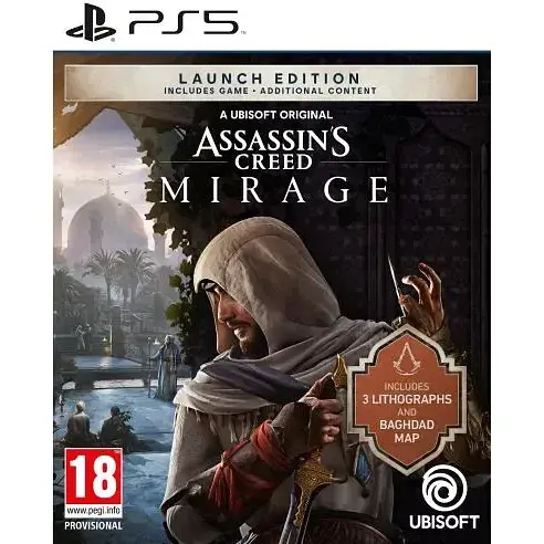 Гра Assassin's Creed Mirage Launch Edition (російські субтитри) (PS5)
