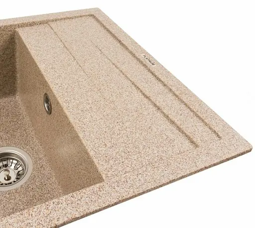 Кухонная мойка Platinum 7050 CASCADA карамель (SP000042095) - фото 2
