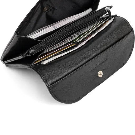 Жіночий шкіряний гаманець-клатч ST Leather 19х9.5х2.5 см acs0015831 - фото 6