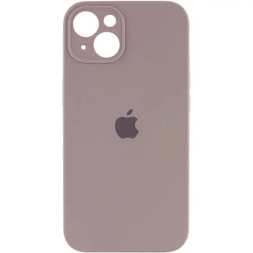 Чохол Epik Silicone Case Full Camera Protective (AA) для Apple iPhone 14 (6.1) Сірий/Lavender - фото 1