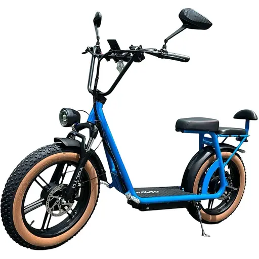 Электросамокат Volto Cruise 20" (2000W, 30Ah) NFC Два мотора (цвет синий) - фото 3